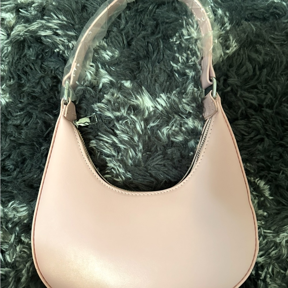 Pink Rhinestone Shoulder Bag - Picture 3 of 5